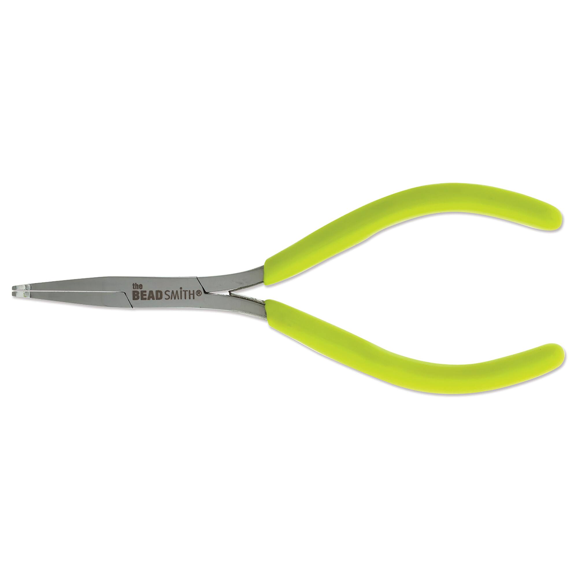 The Beadsmith® Micro-Fine™ Bent Flat Nose Pliers